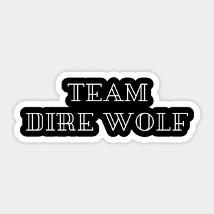 Dire-Wolf Sticker